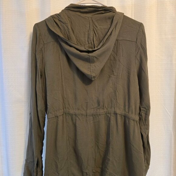 Utility Jacket by Ashley 26 international. Medium. Green. - Picture 3 of 6